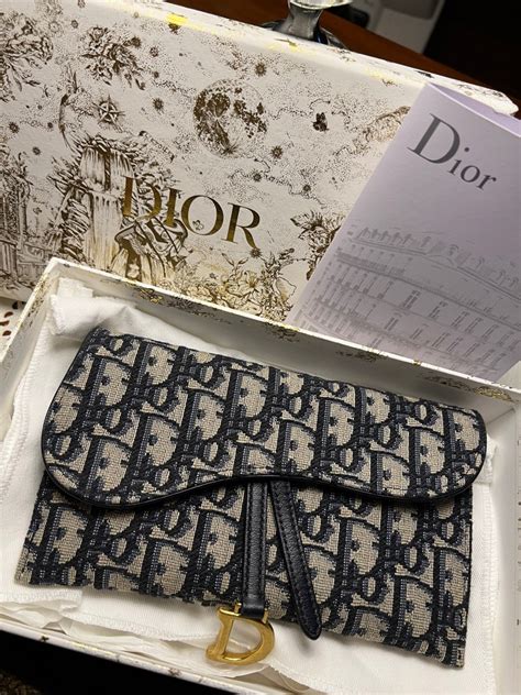 dior saddle wallet dupe|dior long saddle wallet.